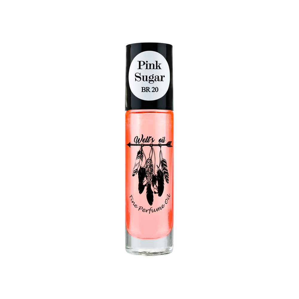 Well's Perfume Oil Roll-On 0.33 fl oz Inspired by Pink Sugar Type