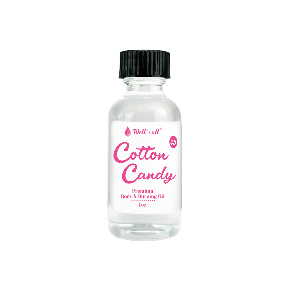 Well's Body & Burning Fragrance Oil 1oz_Cotton Candy