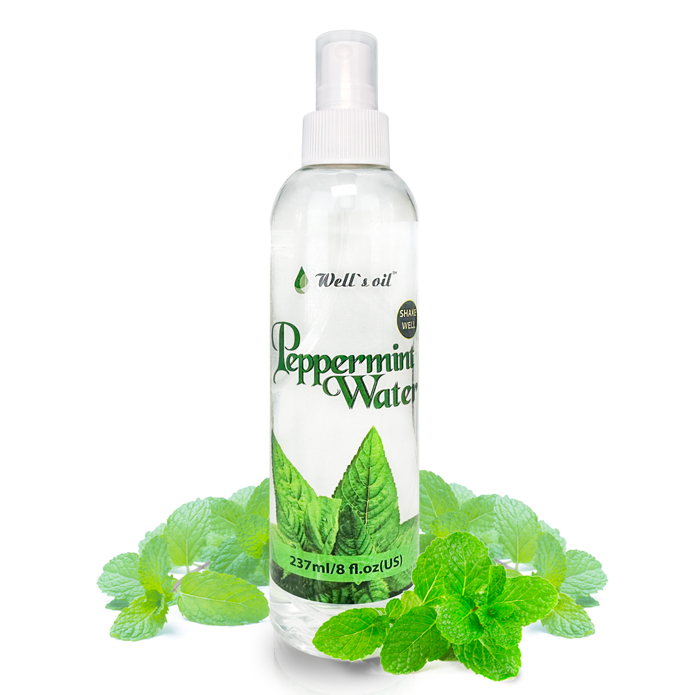 Floral Water and Mist Spray 8oz Peppermint Water