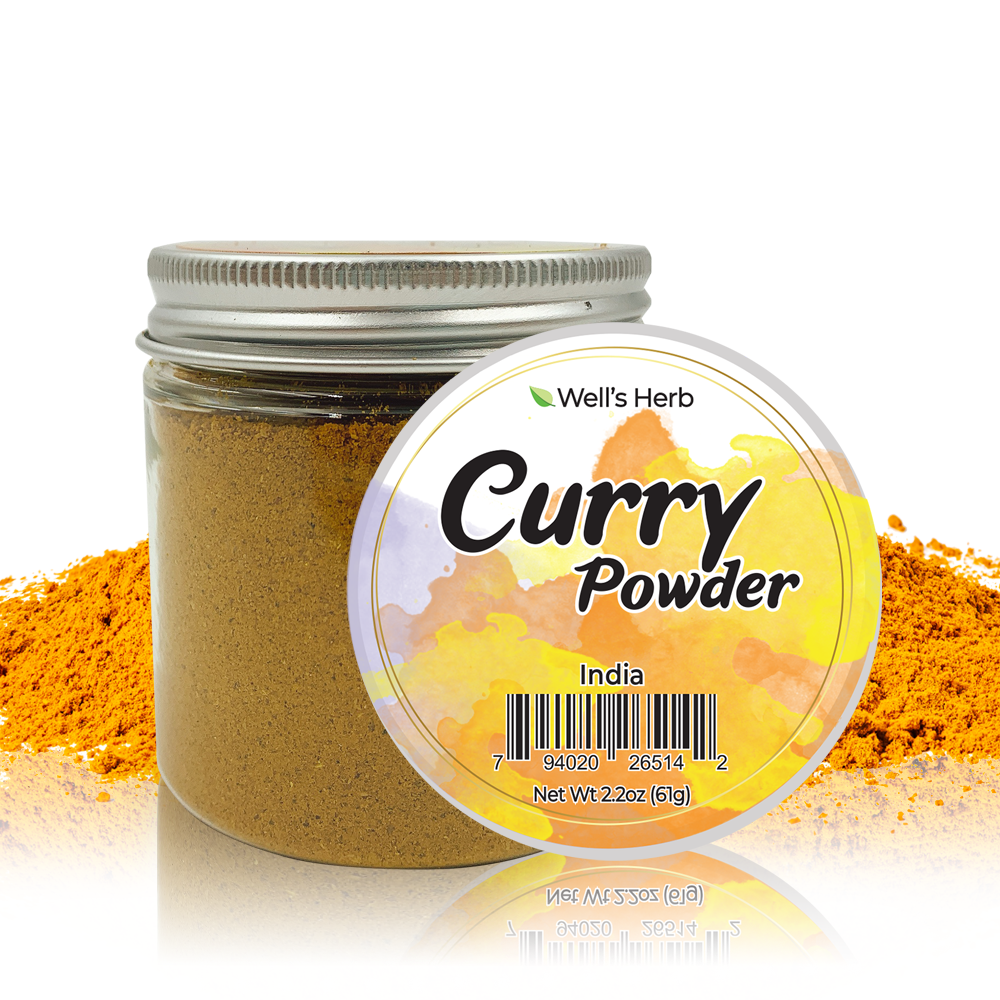 Well&#39;s Herb CURRY POWDER | 2.2oz