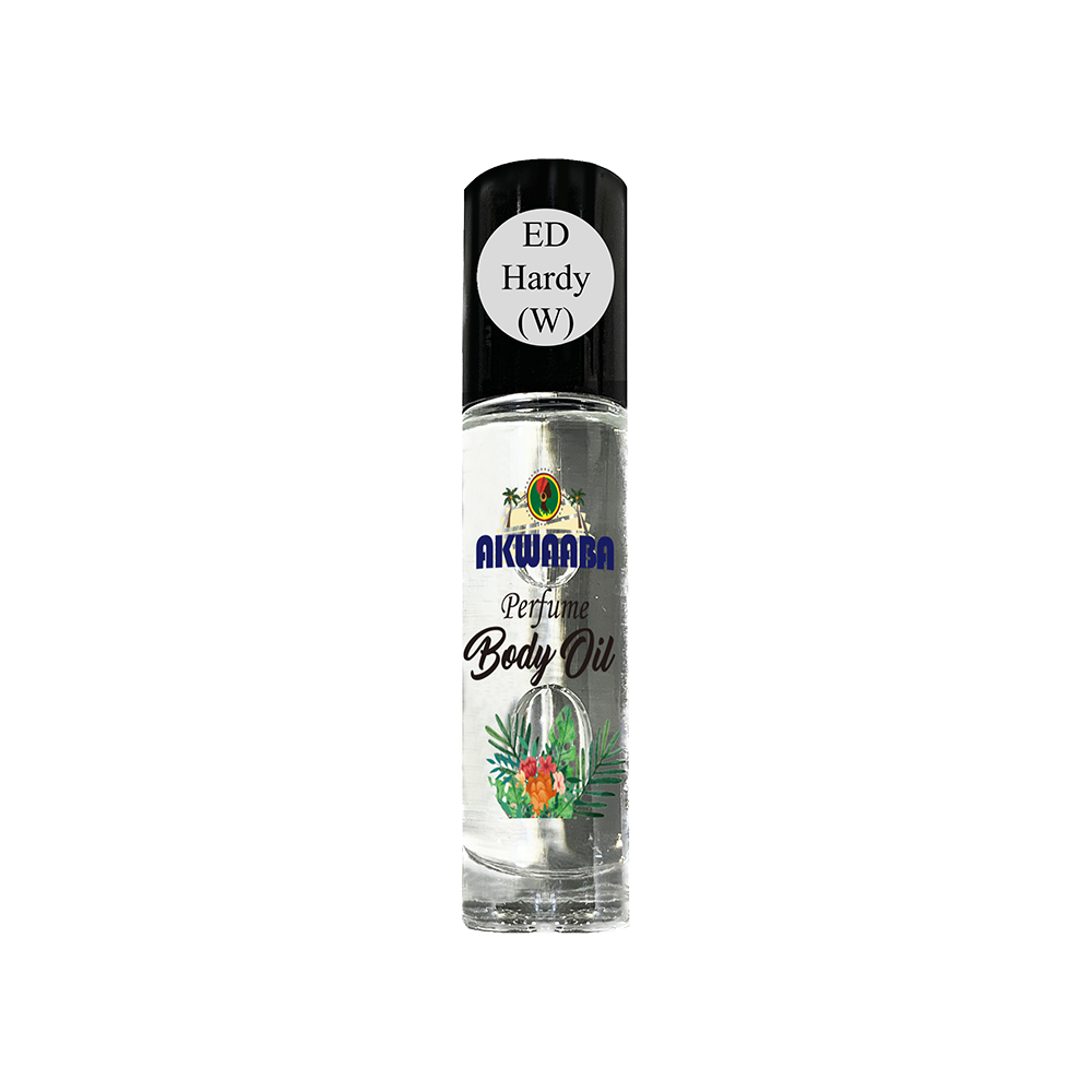 AKWAABA Perfume Roll-on Body Oil Inspired By ED Hardy Style 10ml