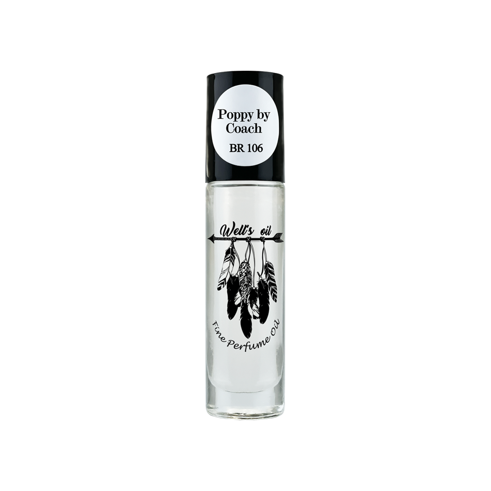 Well&#39;s Perfume Oil Roll-On 0.33 fl Oz Inspired by Poppy by Coach Type