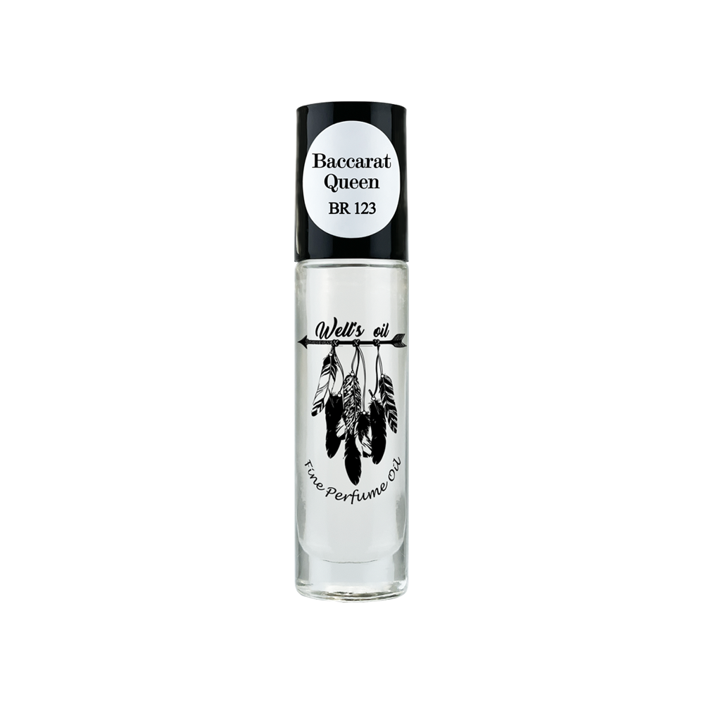 Well&#39;s Perfume Oil Roll-On 0.33 fl Oz Inspired by Baccarat Queen Type