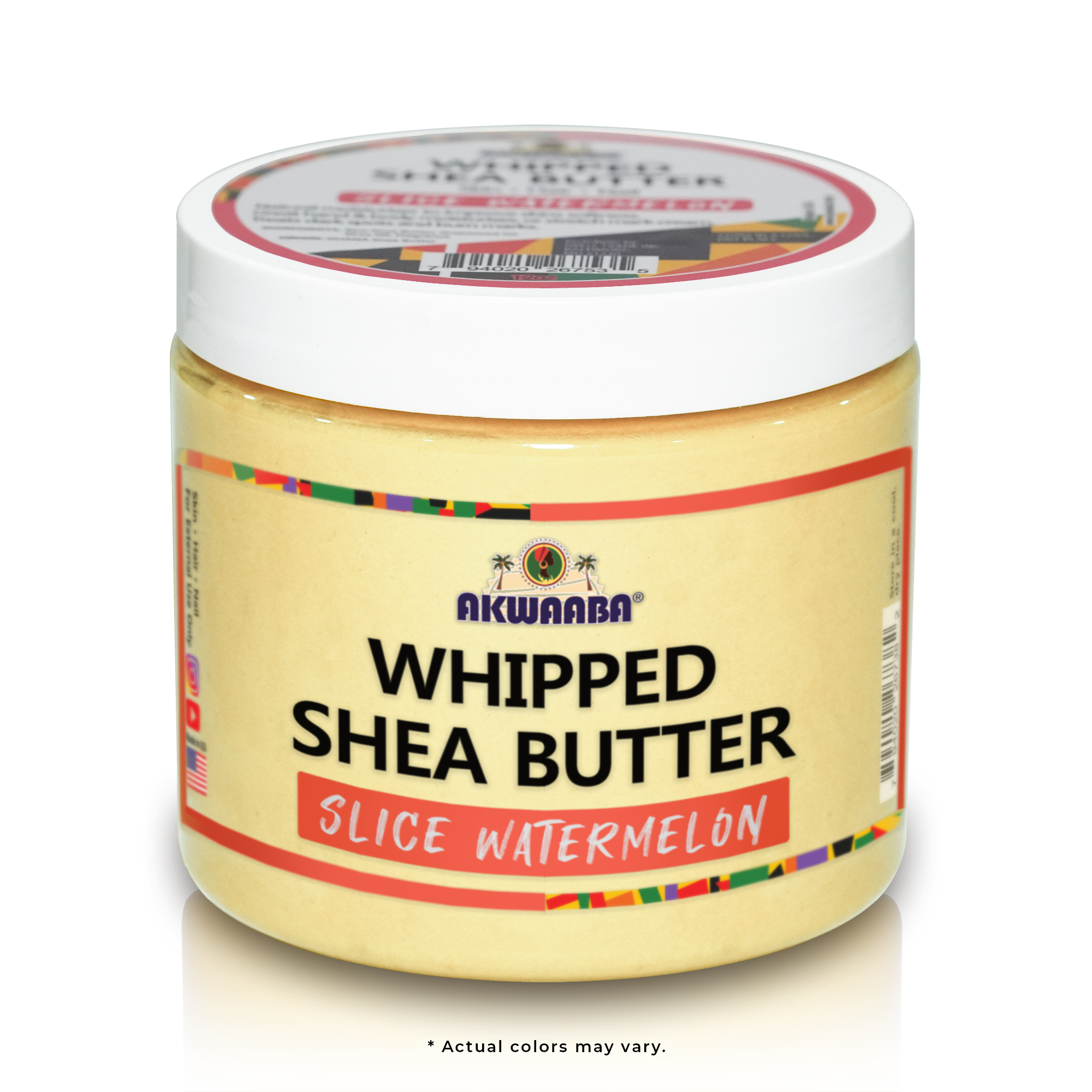 Whipped Shea Butter (Slice Watermelon) - 12 oz.