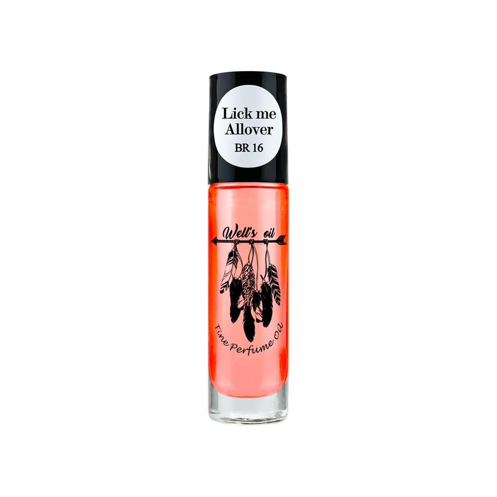Well&#39;s Perfume Oil Roll-On 0.33 fl Oz Inspired by Lick Me All Over Type