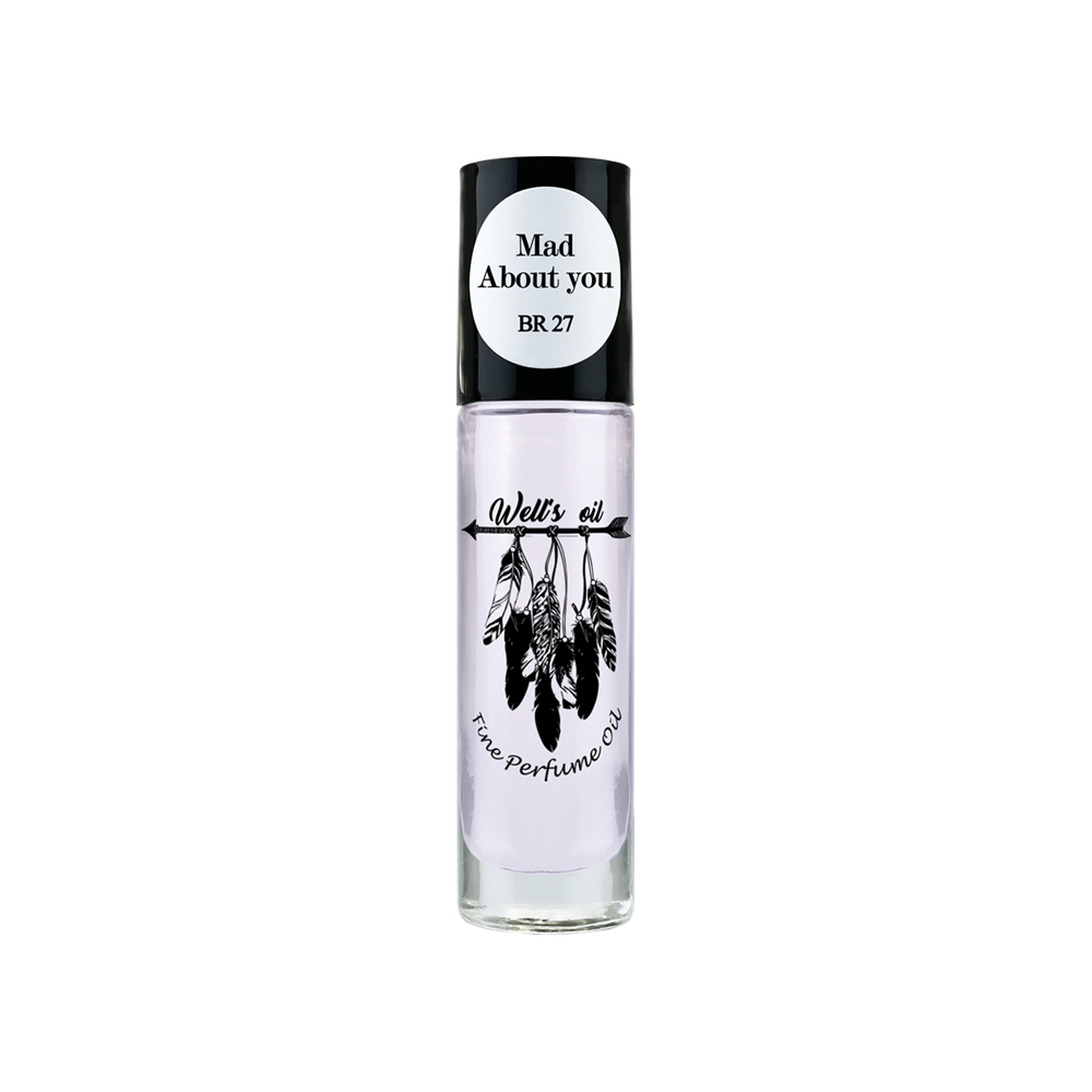 Well&#39;s Perfume Oil Roll-On 0.33 fl Oz Inspired by Mad About You Type