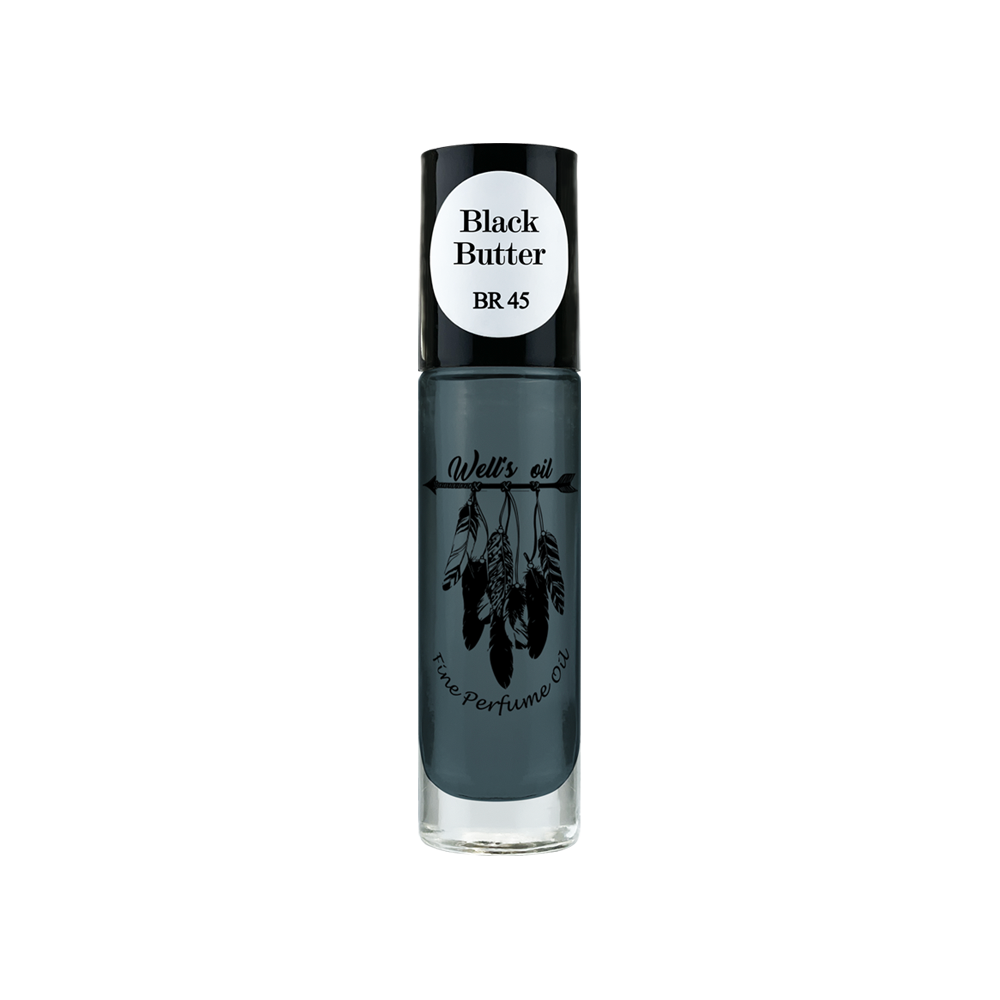 Well&#39;s Perfume Oil Roll-On 0.33 fl Oz Inspired by Black Butter Type