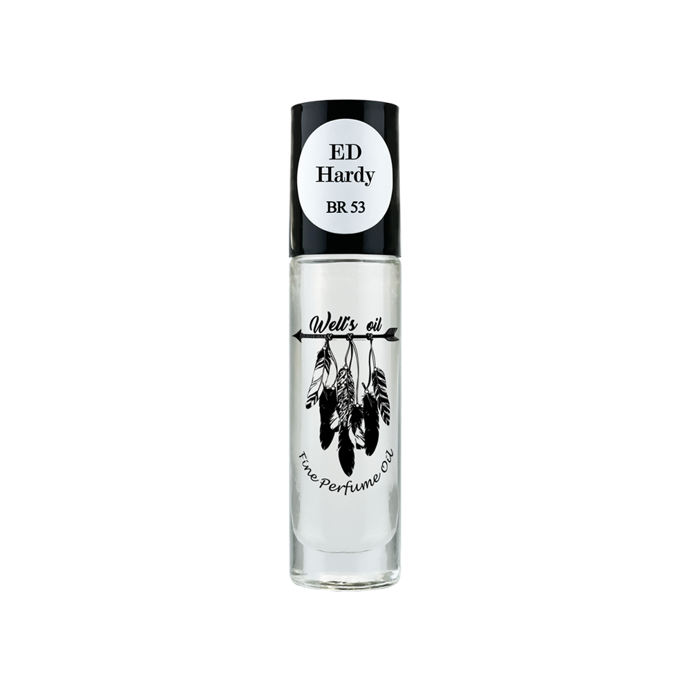Well&#39;s Perfume Oil Roll-On 0.33 fl Oz Inspired by ED Hardy Type