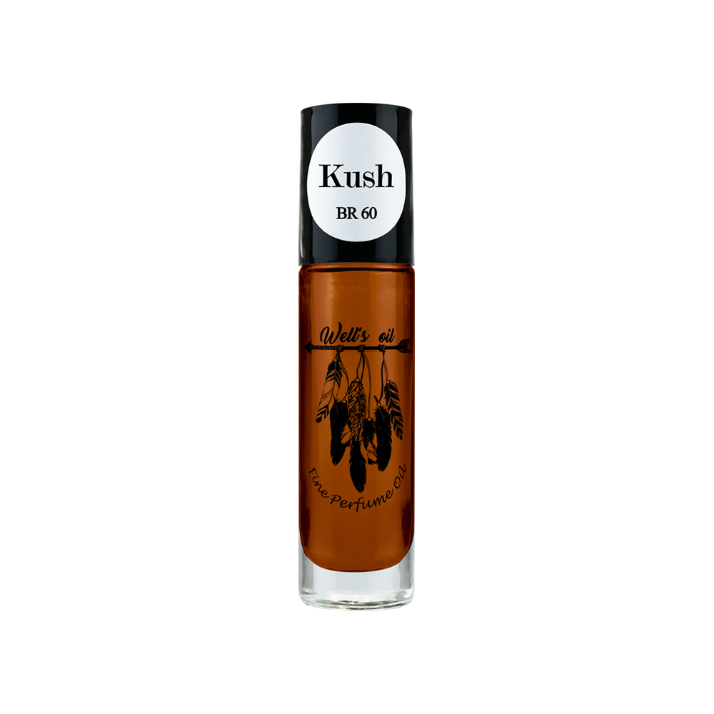 Well&#39;s Perfume Oil Roll-On 0.33 fl Oz Inspired by Kush Type