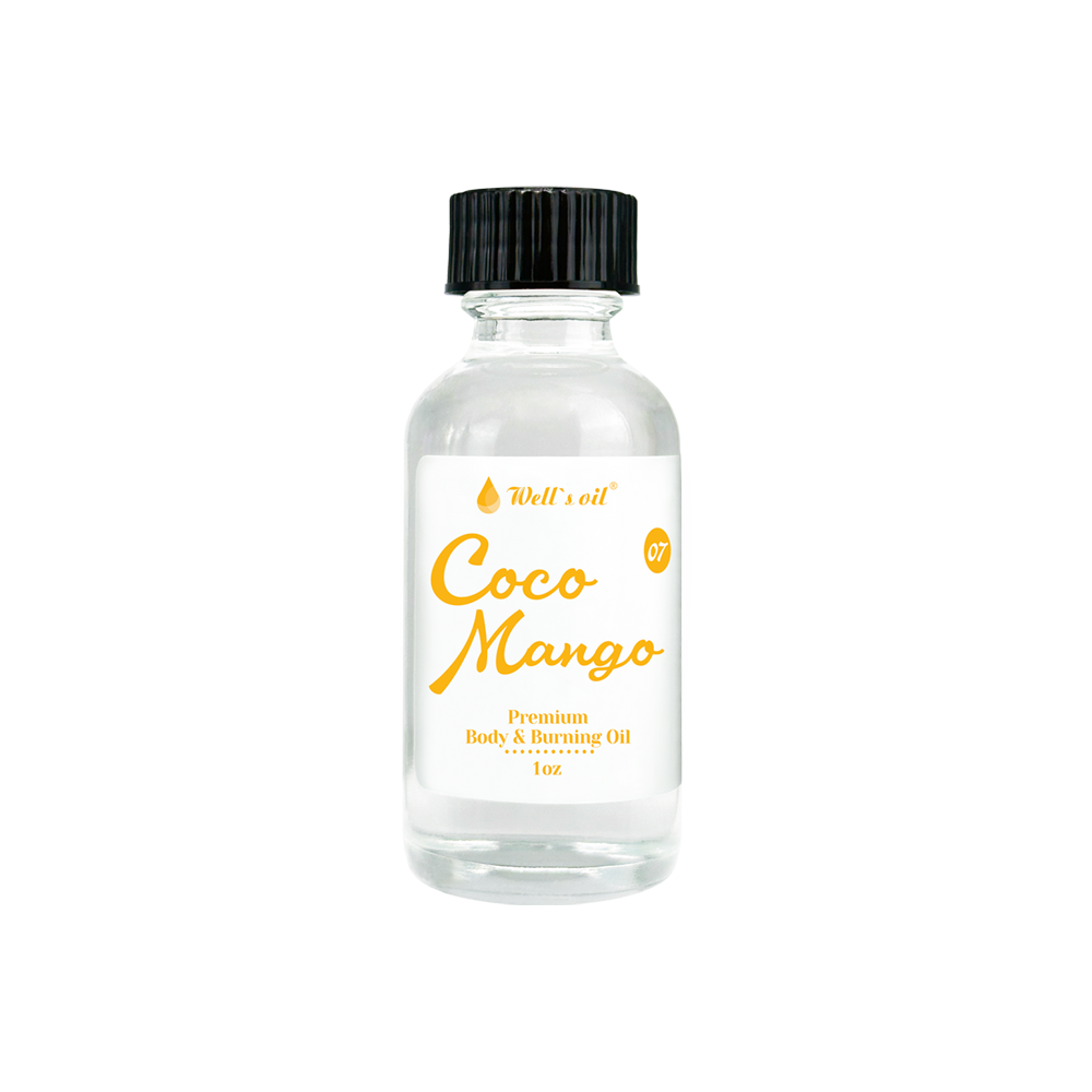 Well&#39;s Body and Burning Fragrance Oil 1oz Inspired by COCO MANGO Type