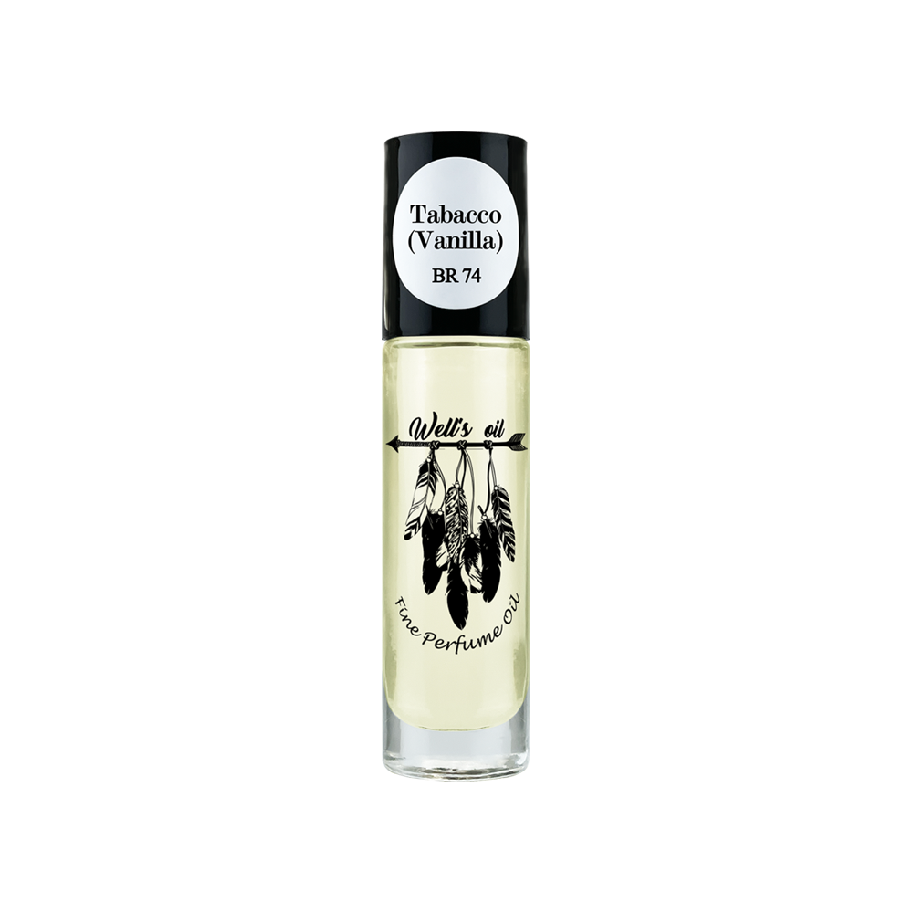 Well&#39;s Perfume Oil Roll-On 0.33 fl Oz Inspired By Tabacco Vanilla Type