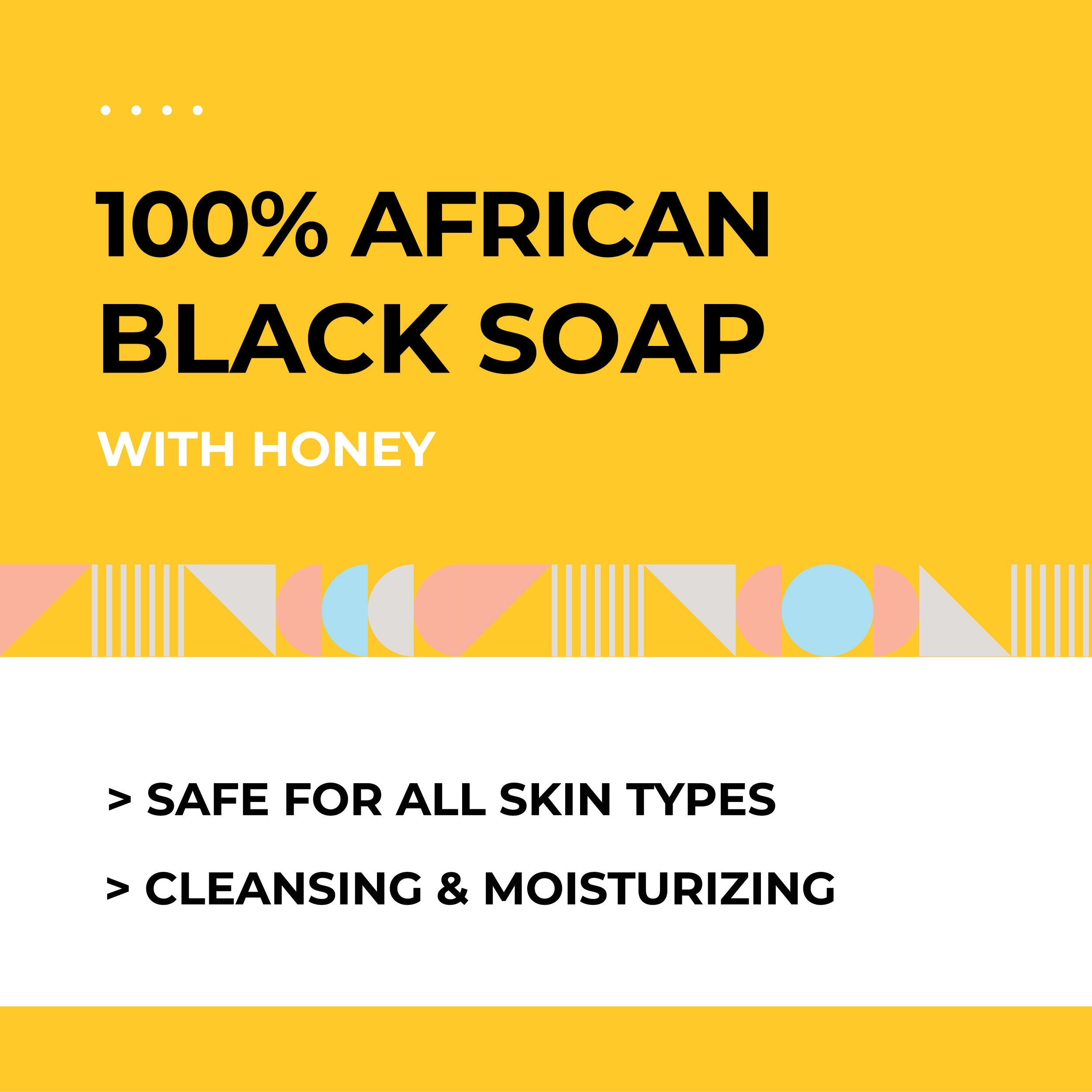 AKWAABA African Black Soap(Honey) 4oz