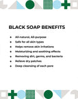 AKWAABA African Black Soap(Peppermint) 4oz