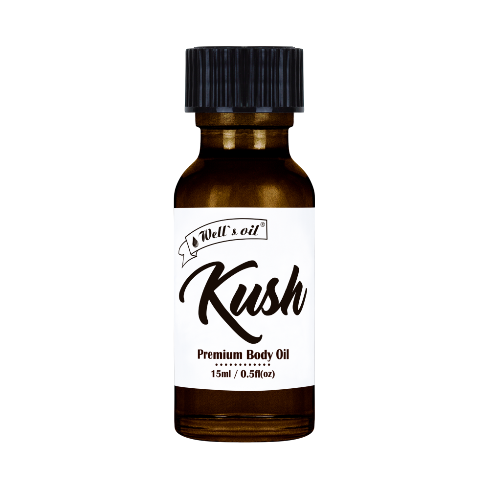 Premium Body Oil - Inspired by Kush (0.5 Fl Oz / 15 ml)