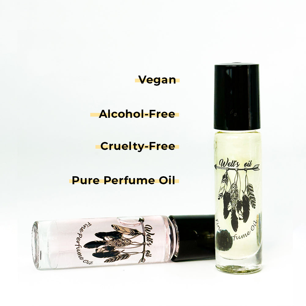 Perfume Oil Roll-On 0.33 fl Oz Inspired by Amber White Type