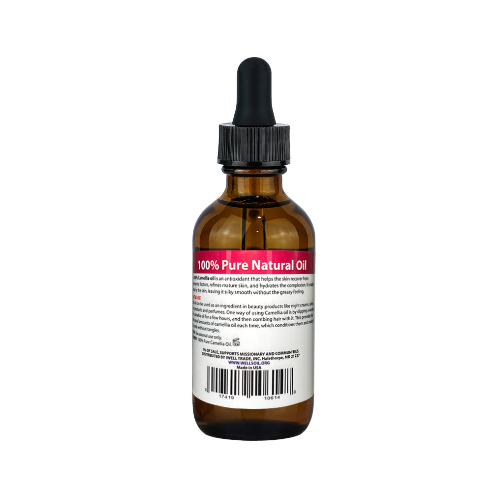 100% Pure Natural Carrier Oil | Camellia | 2 fl. oz.