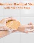 Akwaaba Kojic Acid with Turmeric Soap Bar 4oz