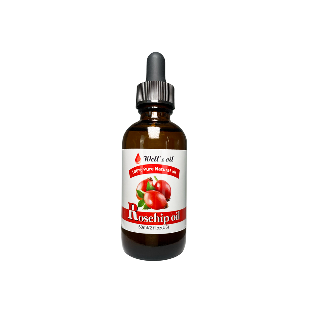Well&#39;s Oil 100% Pure Natural Carrier Oil 2oz Rosehip