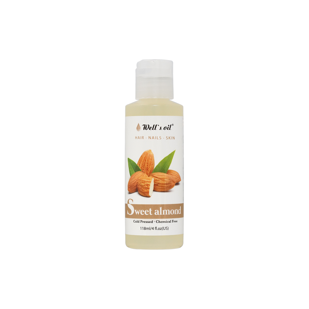 Well&#39;s Oil 100% Pure Natural Carrier Oil Sweet Almond