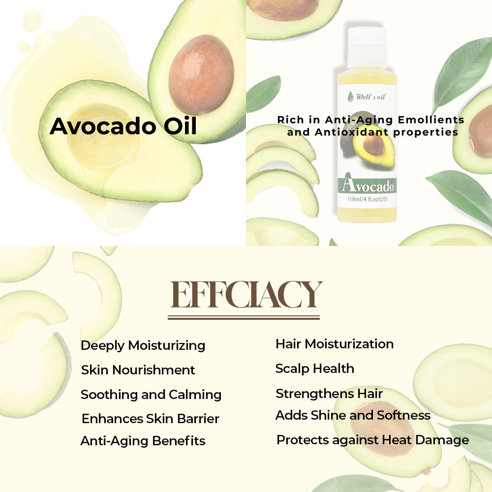 100% Pure Natural Carrier Oil Avocado