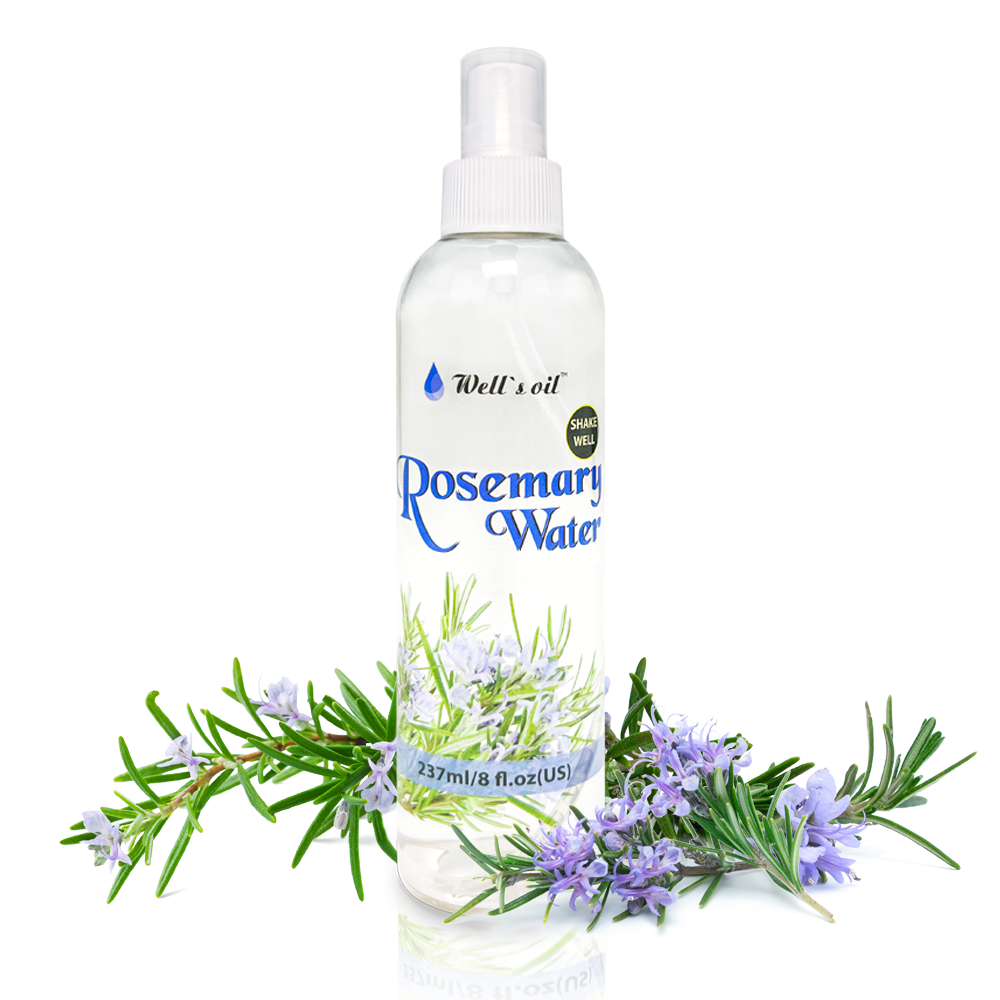 Floral Water and Mist Spray 8oz Rosemary Water