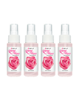 Well's Oil Floral Water and Mist Spray Rosewater 2oz (Mini) 4pack