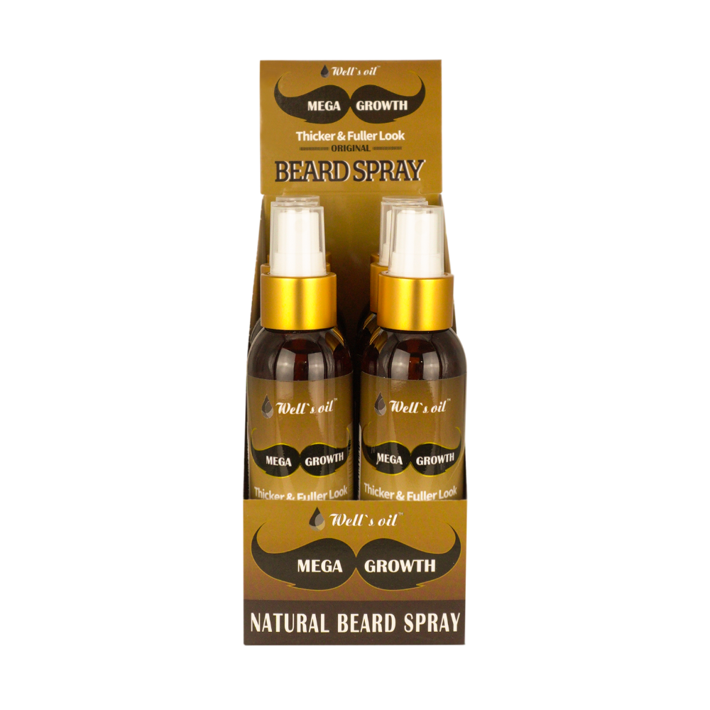 Mega Growth Beard Spray 4oz