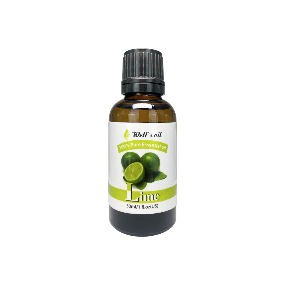 Well&#39;s Oil 100% Pure Essential Oil 1oz Lime