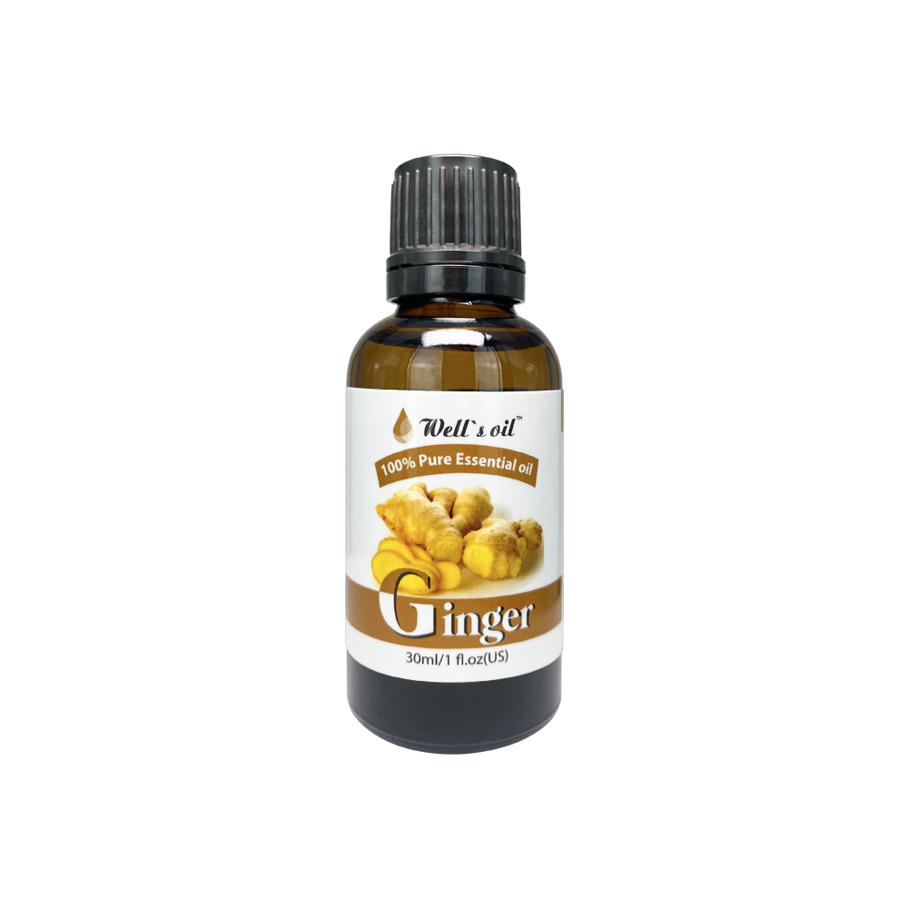 Well&#39;s Oil 100% Pure Essential Oil 1oz Ginger