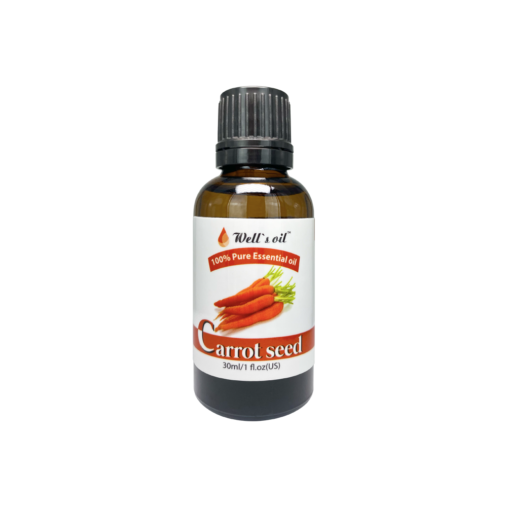 Well&#39;s Oil 100% Pure Essential Oil 1oz Carrot Seed