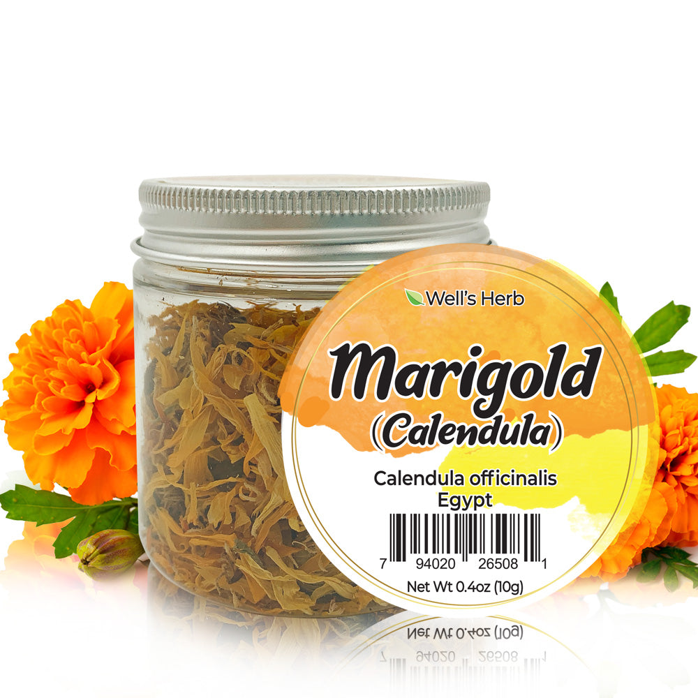 Well&#39;s Herb MARIGOLD/CALENDULA FLOWER | 0.3 oz.