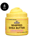 AKWAABA Whipped Shea Butter(Honey Peach) 12oz (6 PCS)