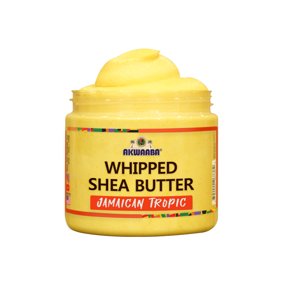 AKWAABA Whipped Shea Butter(Jamaican Tropic) 12oz