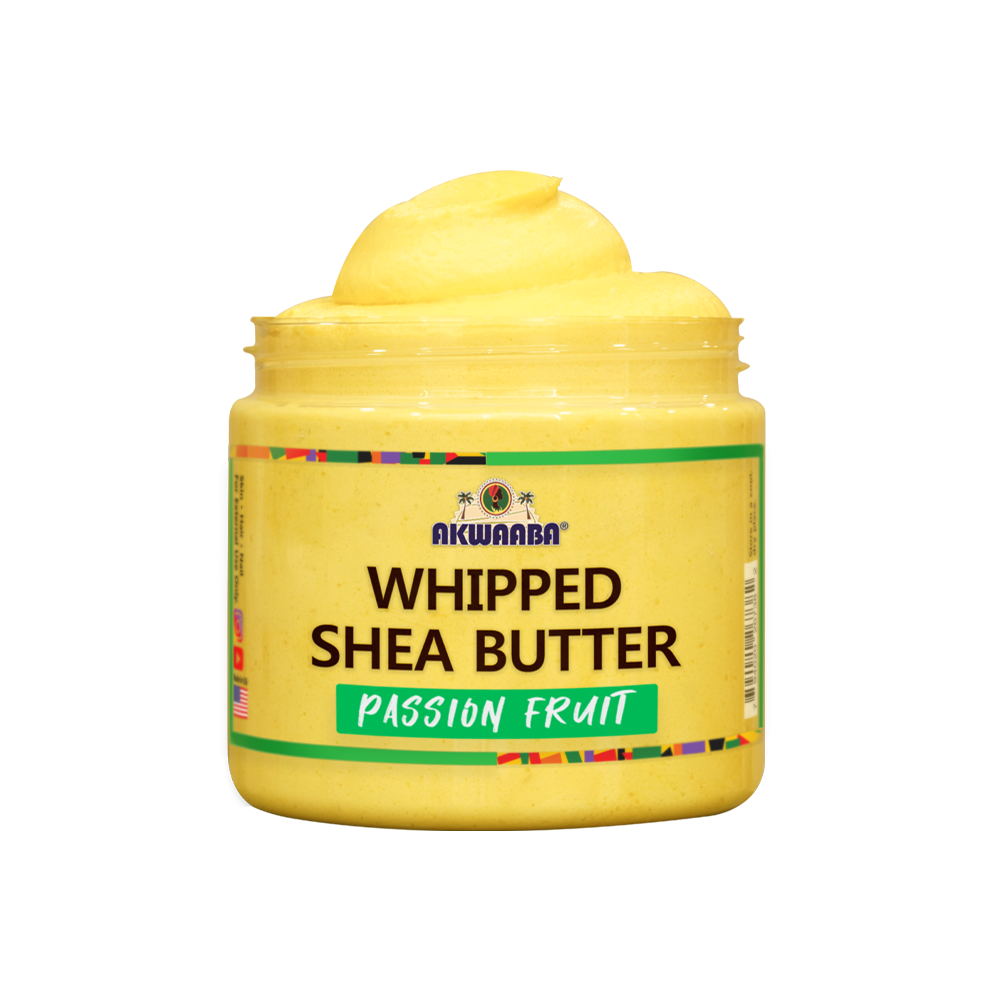 AKWAABA Whipped Shea Butter(Passion Fruit) 12oz