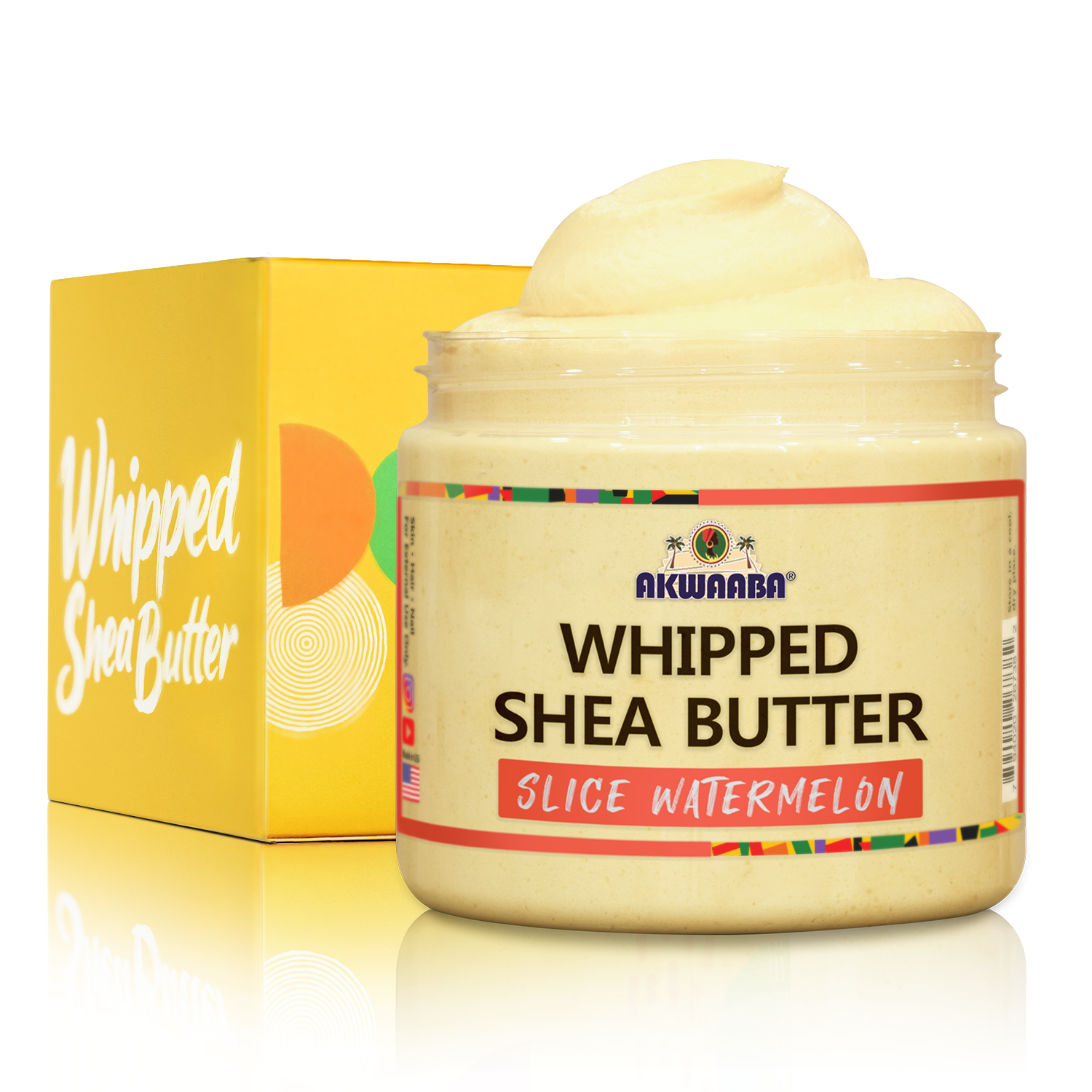 Whipped Shea Butter (Slice Watermelon) - 12 oz.