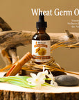 100% Pure Natural Carrier Oil | Wheat germ | 2 fl. oz.