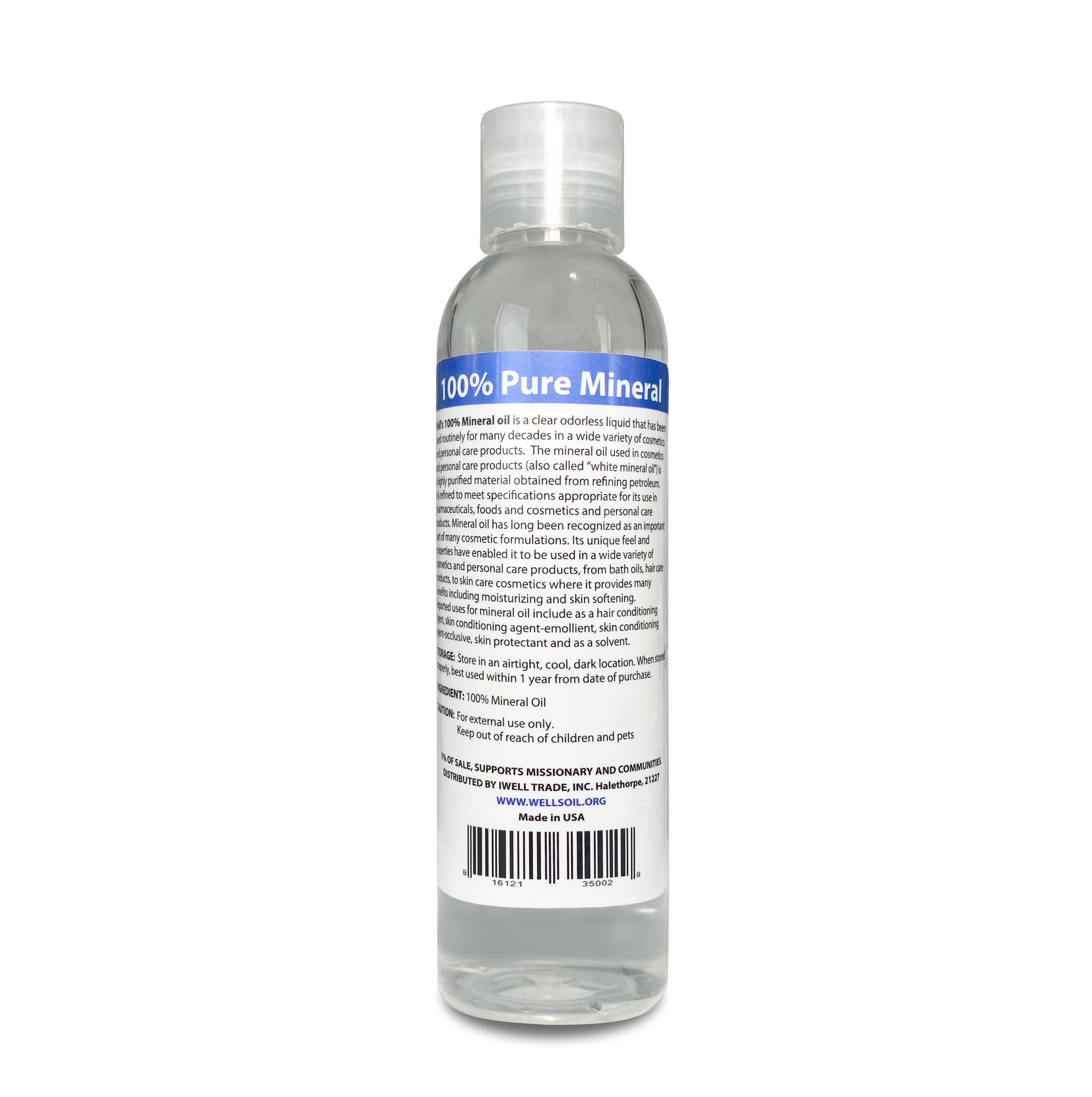 100% Pure Natural Carrier Oil 8oz Mineral